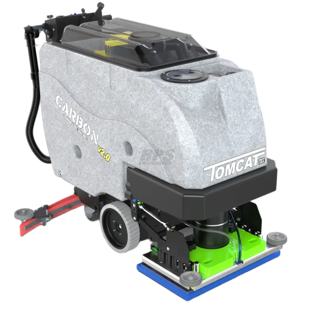 Tomcat CARBON v2 24" EDGE Traction Drive Walk Behind Scrubber