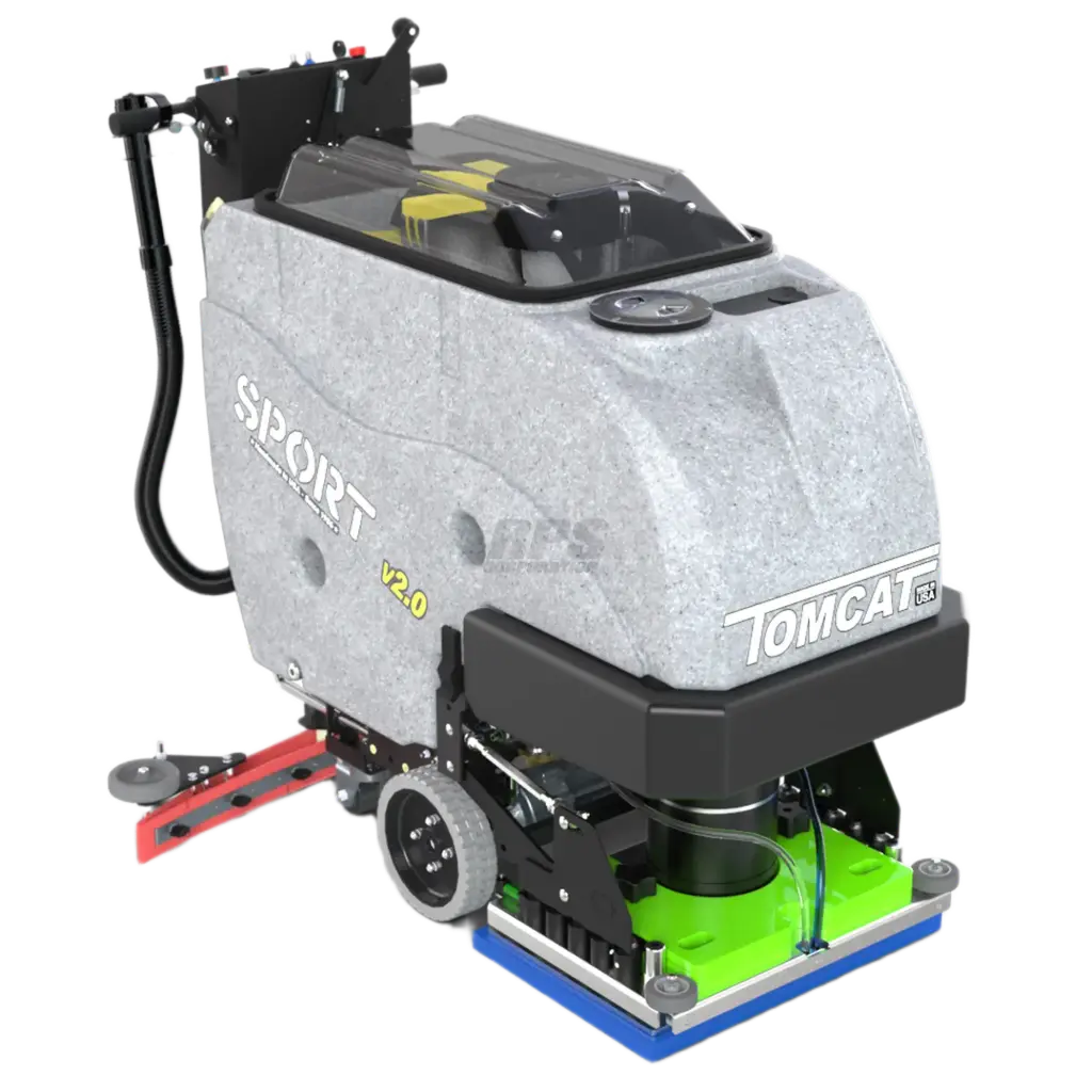 [155V2-20TE] Tomcat SPORT v2.1 20" EDGE Traction Drive Walk Behind Scrubber