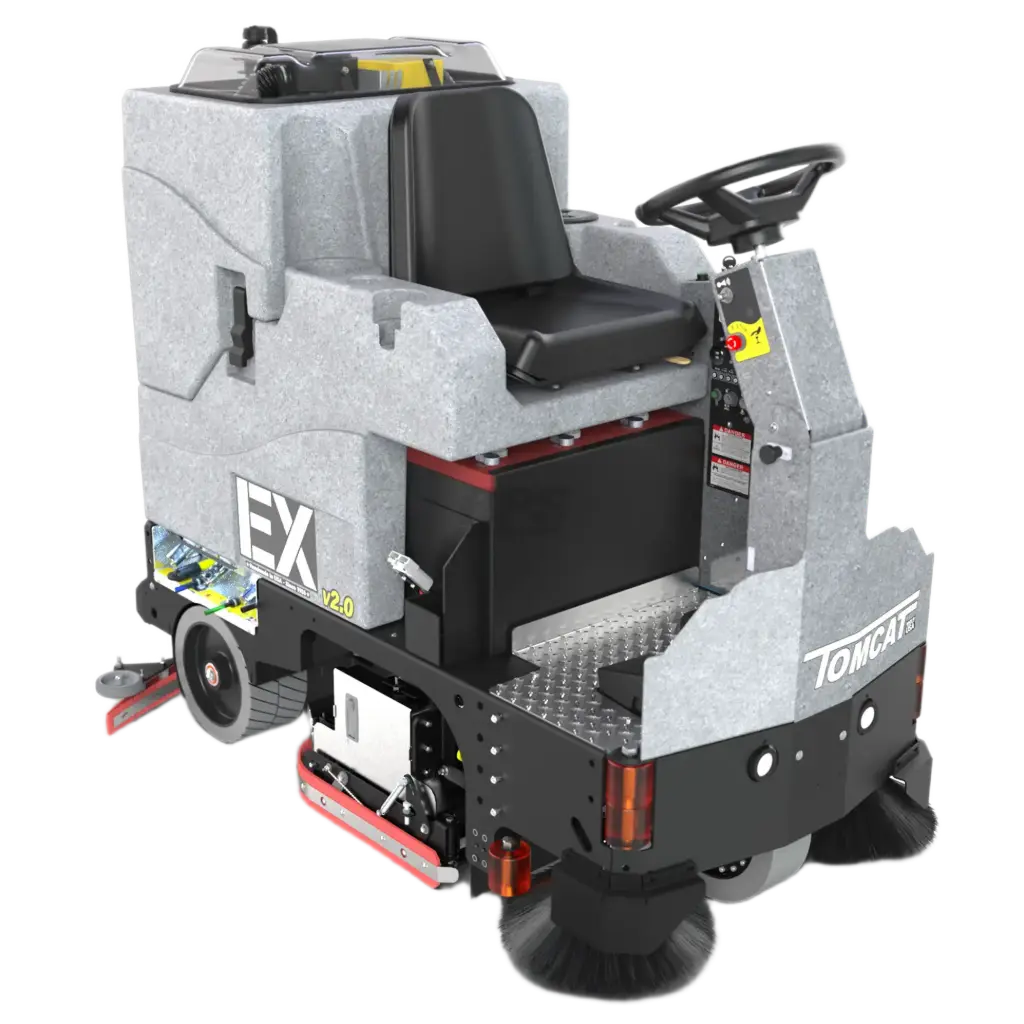 [655V2-29TC] Tomcat EX v2.1 29" Cylindrical Ride-On Scrubber