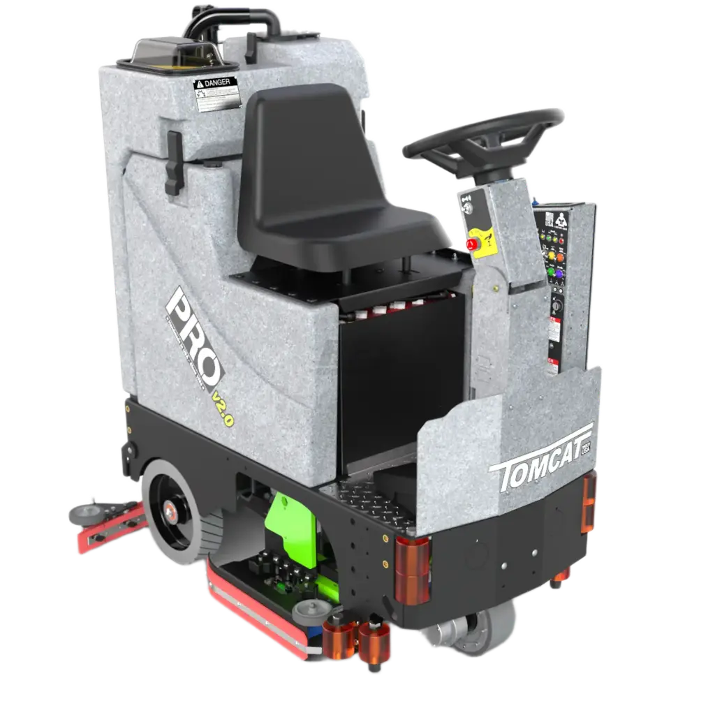 Tomcat PRO v2.1 24" EDGE Micro Ride-On Scrubber