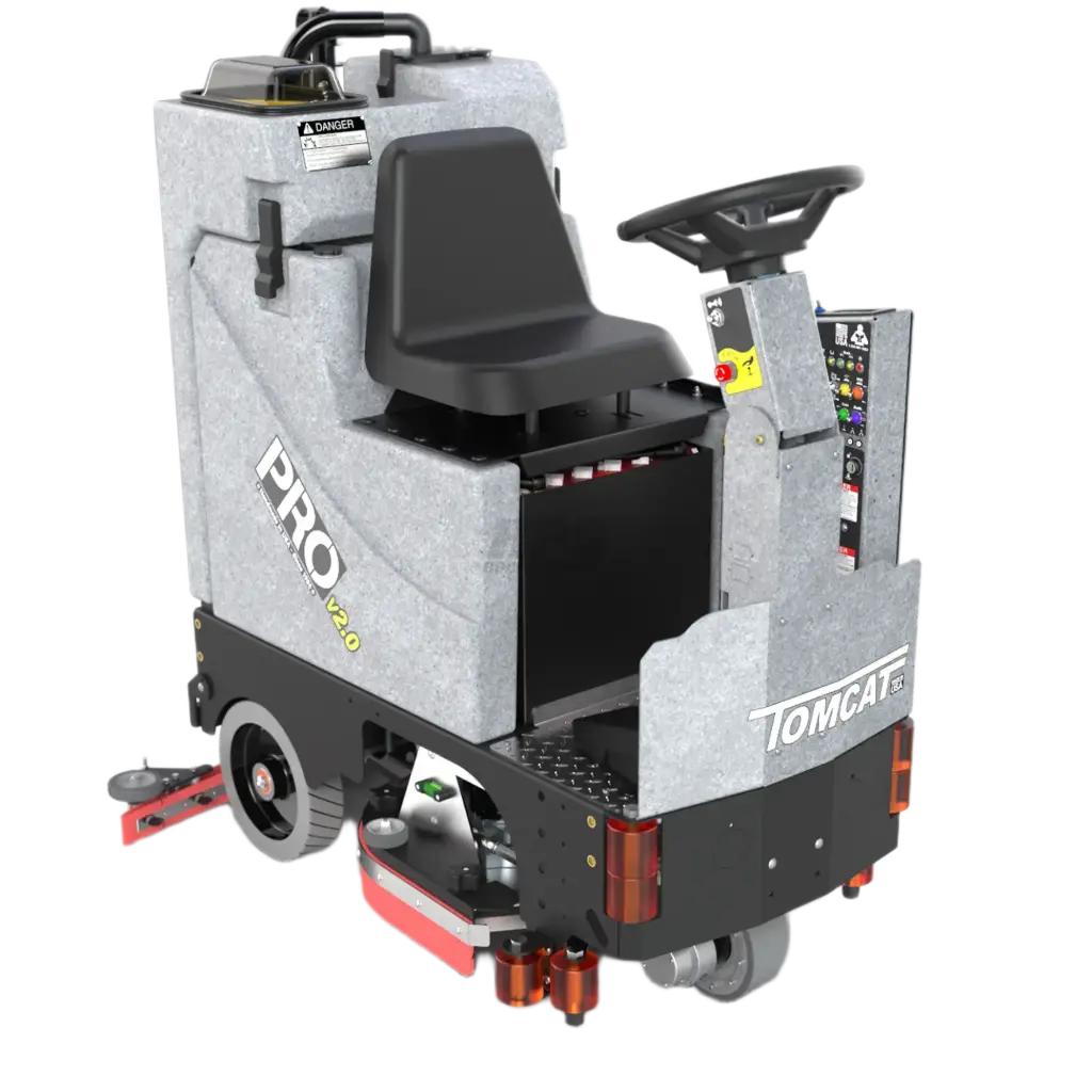 Tomcat PRO v2.1 26" Disk Micro Ride-On Scrubber