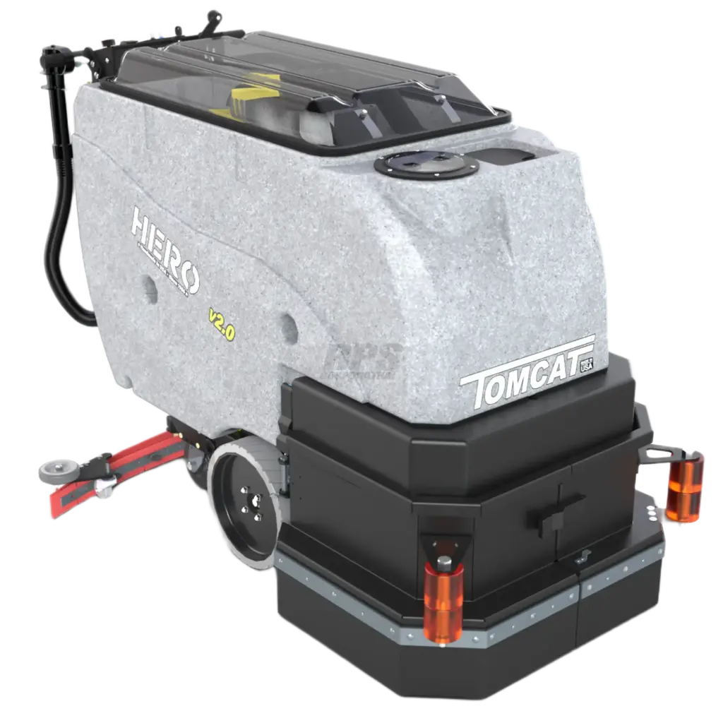[264V2-30TD] Tomcat HERO v2.1 30" Disk Traction Drive Walk Behind Scrubber