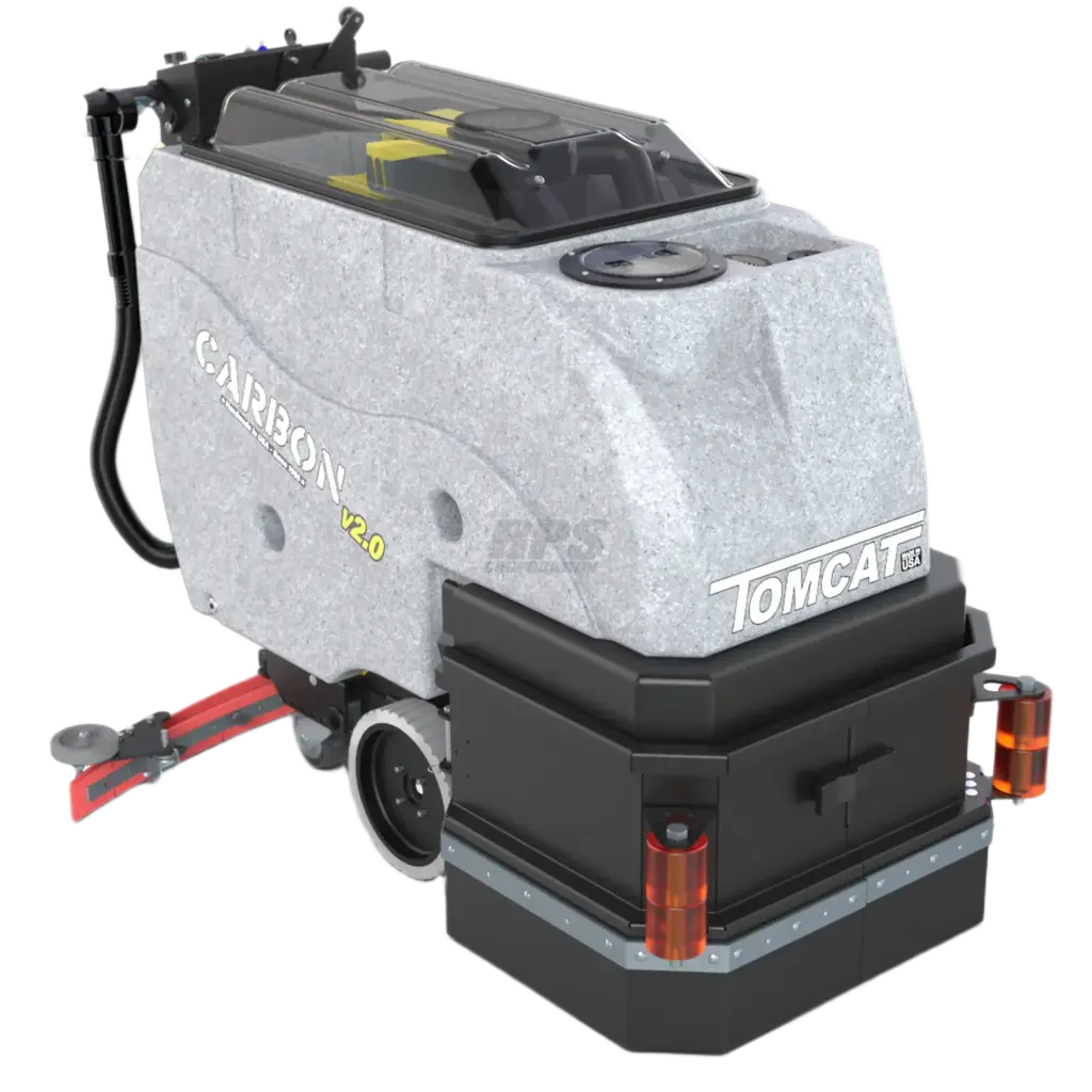 Tomcat CARBON v2.1 28" Disk Traction Drive Walk Behind Scrubber