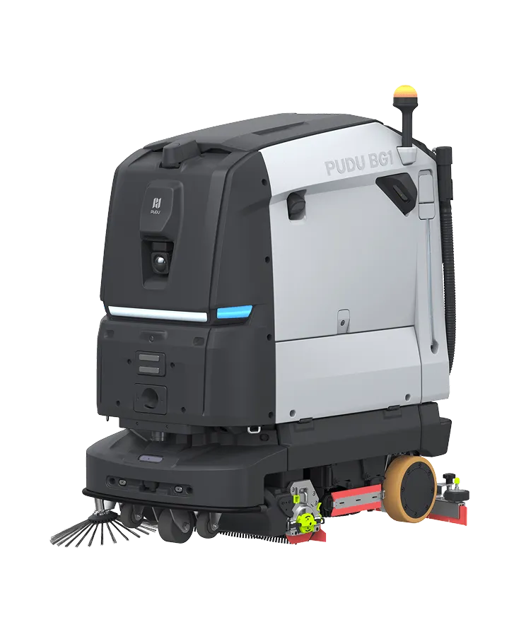 PUDU BG1 Series Al-Native Large Scrubber-Dryer Robot